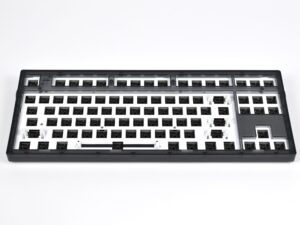 FL MK870 87-Key 80% TKL Mechanical Keyboard Kit – RGB – Tri-Mode, Bluetooth, USB – Translucent Black