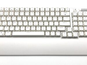 Royal Kludge RK96 Tri-Mode RGB Mechanical Keyboard – USB Wired, Wireless, Bluetooth – White