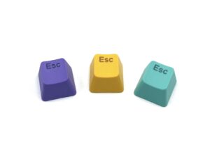 Custom Backlit Escape ESC Key – Solid Color – PBT – 16 Colors