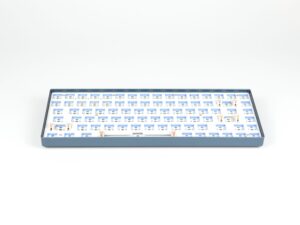 CIY Tester 84 TES84 Aluminum Frame Mechanical Keyboard Kit – Denim Blue