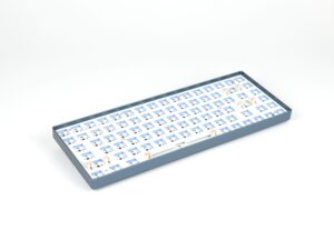 CIY Tester 84 TES84 Aluminum Frame Mechanical Keyboard Kit – Denim Blue